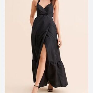 Free People Isabelle Black Maxi Dress Size Medium